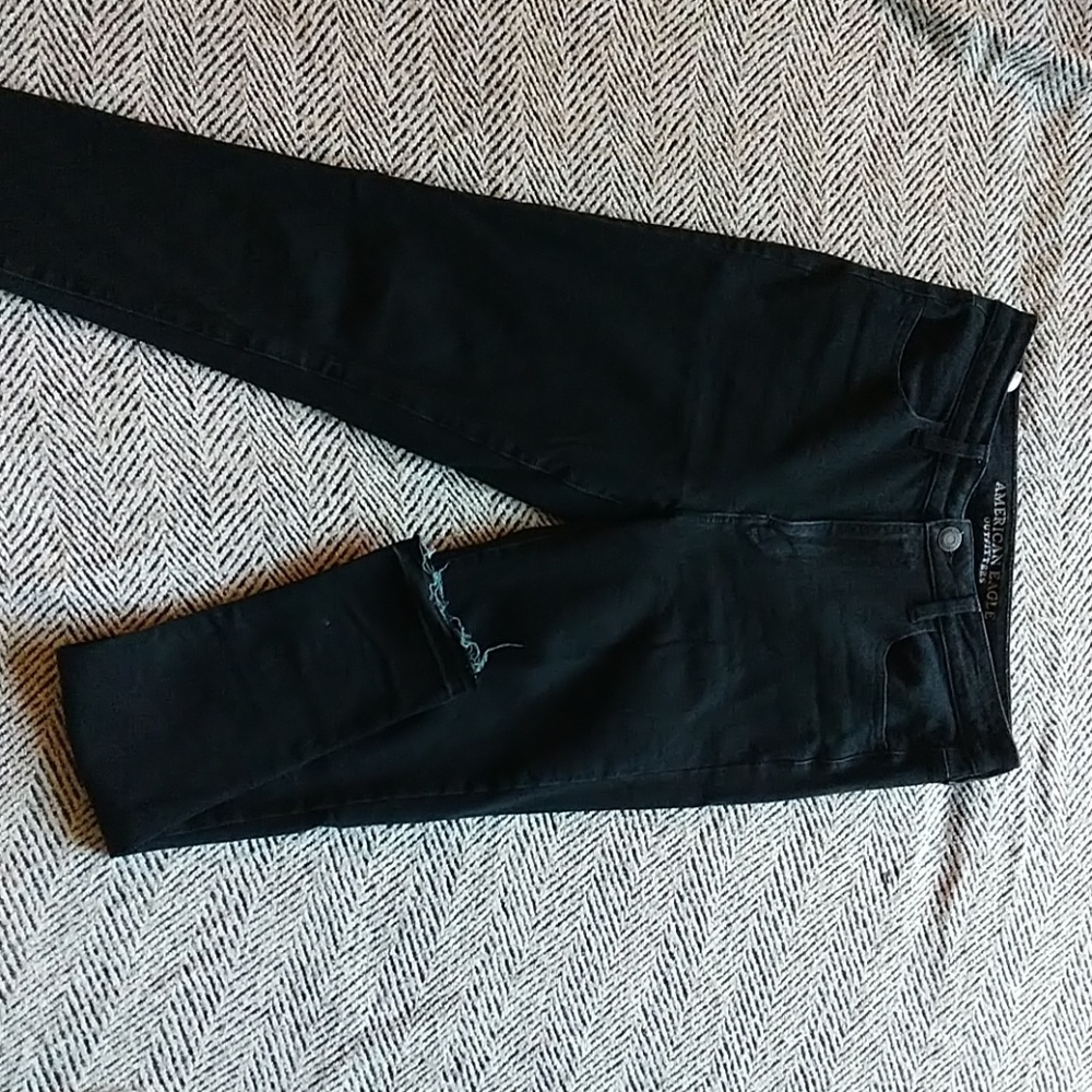 American eagle super hi-rise jegging X4 sz8